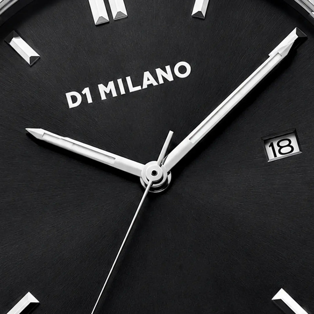 D1 Milano Ultra Thin Series (Master Copy) | Premium Polyogonal Bezel with Integrated Steel Bracelet