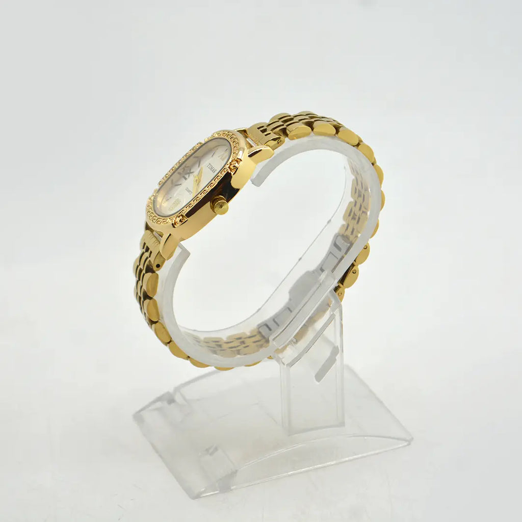 Timas Vintage Muse | Elegant Oval Case Ladies Watch