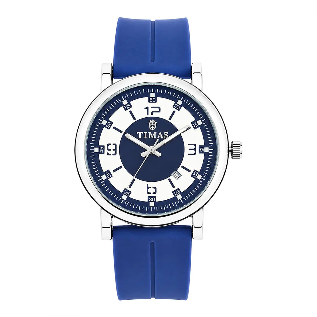 Timas Vector Series | Futuristic Geometric Dial Sports Watch with Premium Silicone Strap