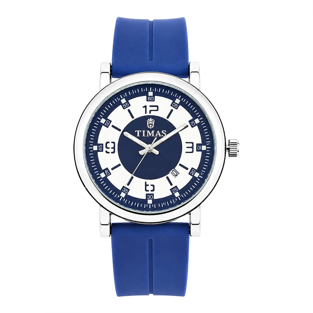 Timas Vector Series | Futuristic Geometric Dial Sports Watch with Premium Silicone Strap