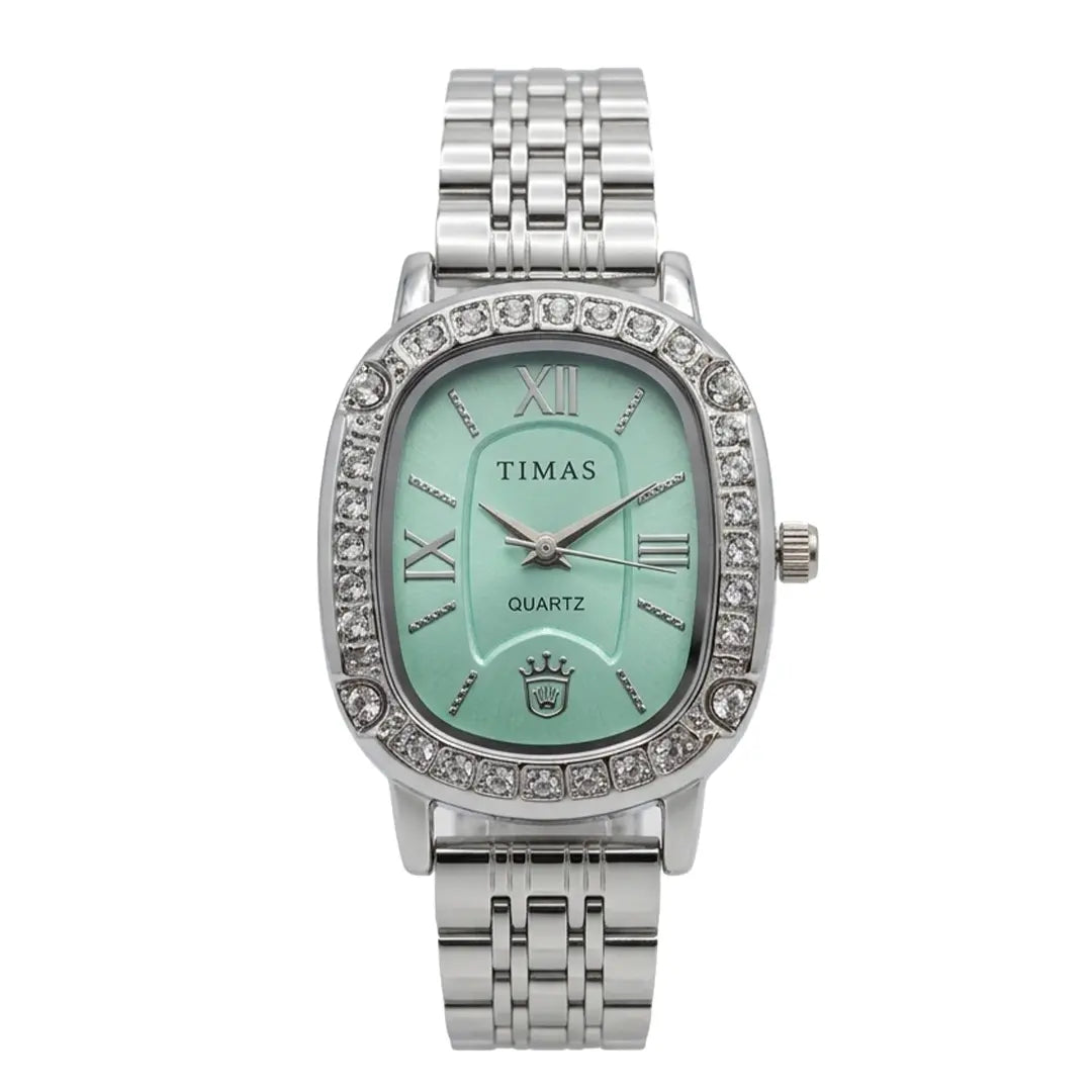 Timas Vintage Muse | Elegant Oval Case Ladies Watch