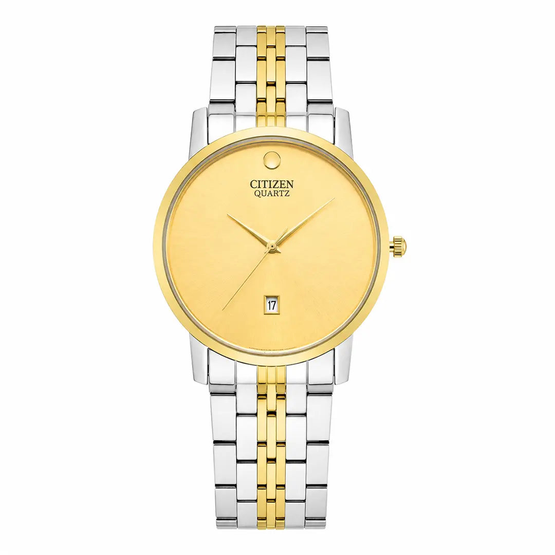 Citizen Quartz Museum Series (Master Copy) | Premium Minimalist Dial with Bi-Tonal Link Bracelet