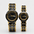 Timas Imperial Couple Series | Premium Diamond-Cut Faceted Ceramic His & Hers Set