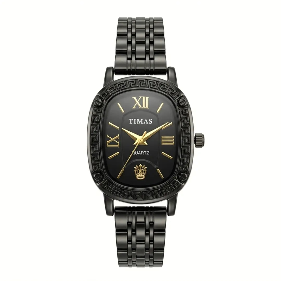 Timas Vintage Muse | Elegant Oval Case Ladies Watch