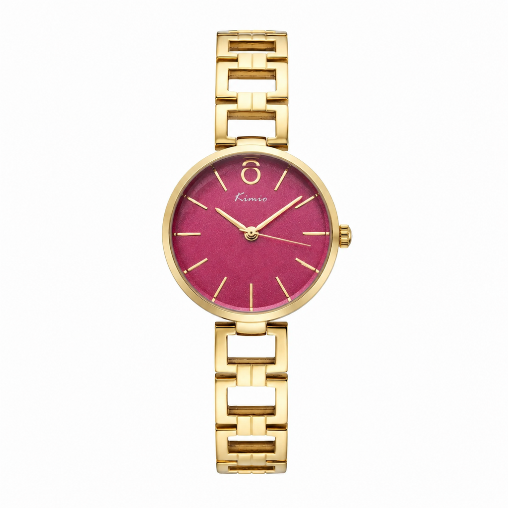 KIMIO Rose Red Glitter Link