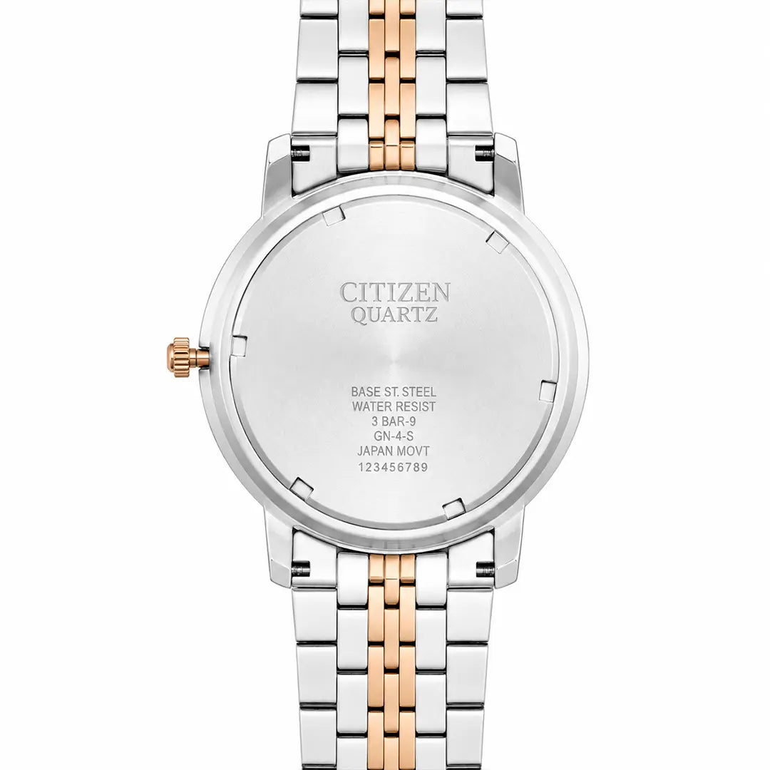 Citizen Quartz Museum Series (Master Copy) | Premium Minimalist Dial with Bi-Tonal Link Bracelet