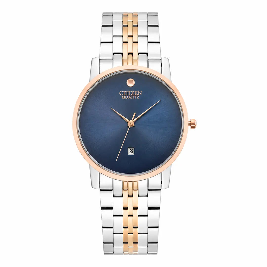 Citizen Quartz Museum Series (Master Copy) | Premium Minimalist Dial with Bi-Tonal Link Bracelet