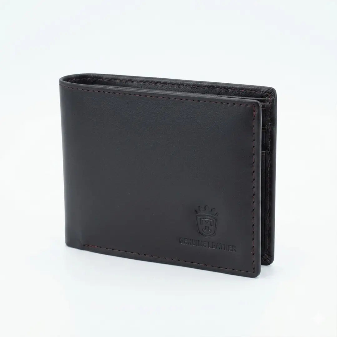 Timas signature edition | Premium leather bifold wallet with contrast stitching