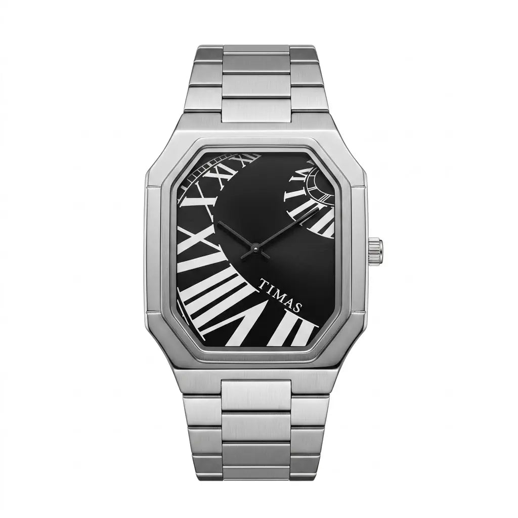 Timas Avant-Garde Slim Edition | Ultra-Lightweight Artistic Roman Dial Watch