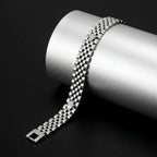 Jubilee Emblem Series | Iconic Multi-Link Bracelet with Regal Hardware Accents