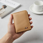 Timas Urban Slim | Premium Vertical Tri-Fold Genuine Leather Wallet