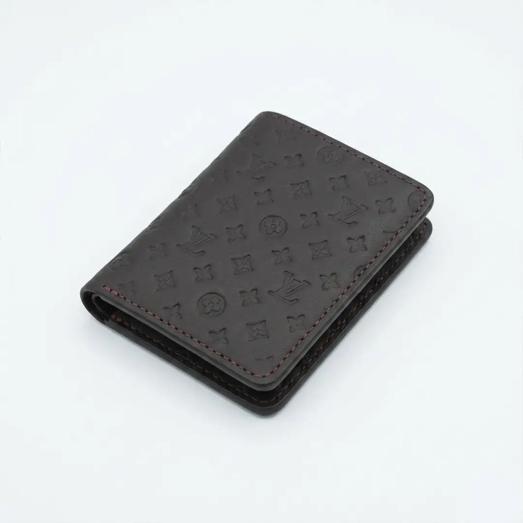 Timas Urban Slim | Premium Vertical Tri-Fold Genuine Leather Wallet