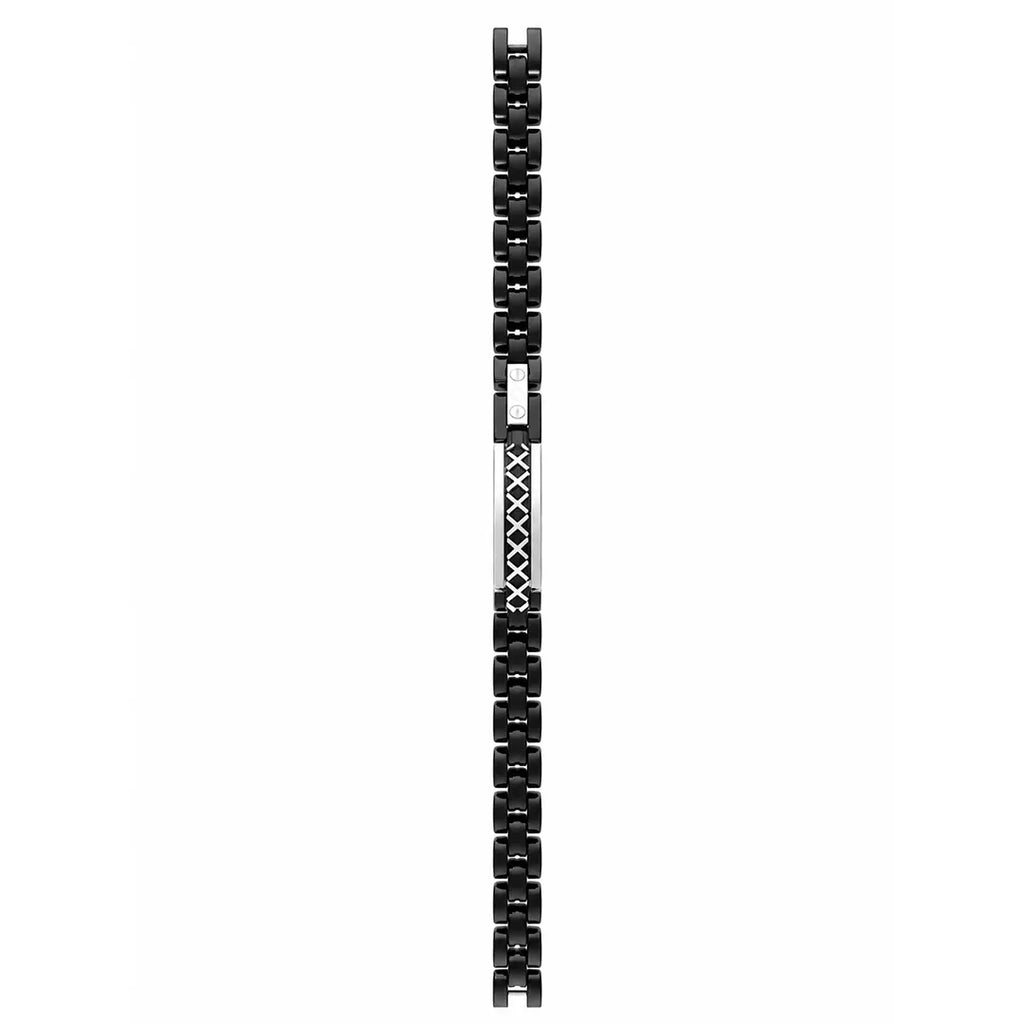 Stealth President Series | Multi-Link Bracelet with Diamond-Lattice Plaque