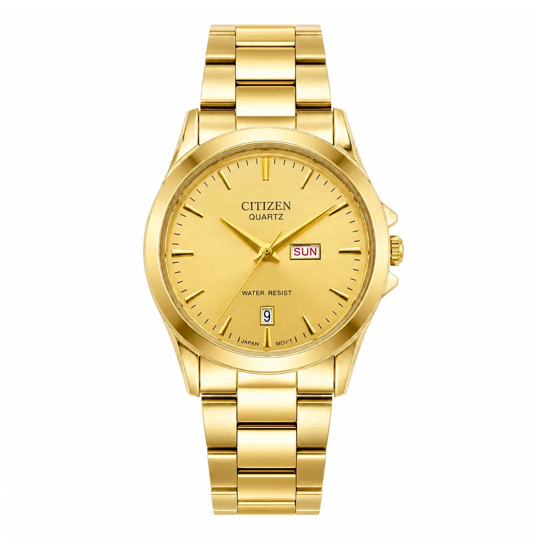 Citizen Quartz Executive Day-Date Edition | Bi-Tonal Dress Watch with Dual Calendar
