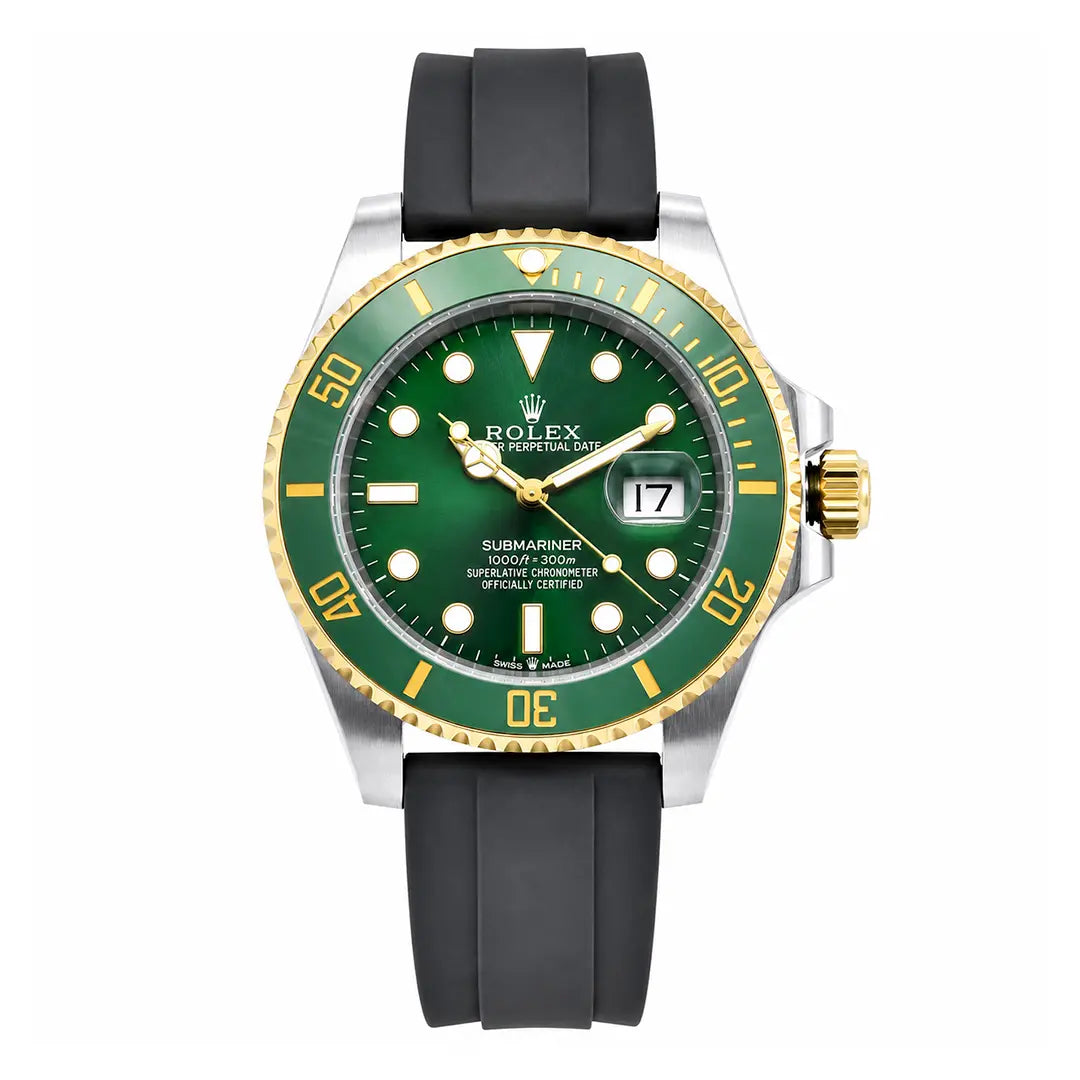 Rolex Submariner Date Edition (Quartz Master Copy) | Premium Divers Sport Watch with High-Durability Silicone Strap