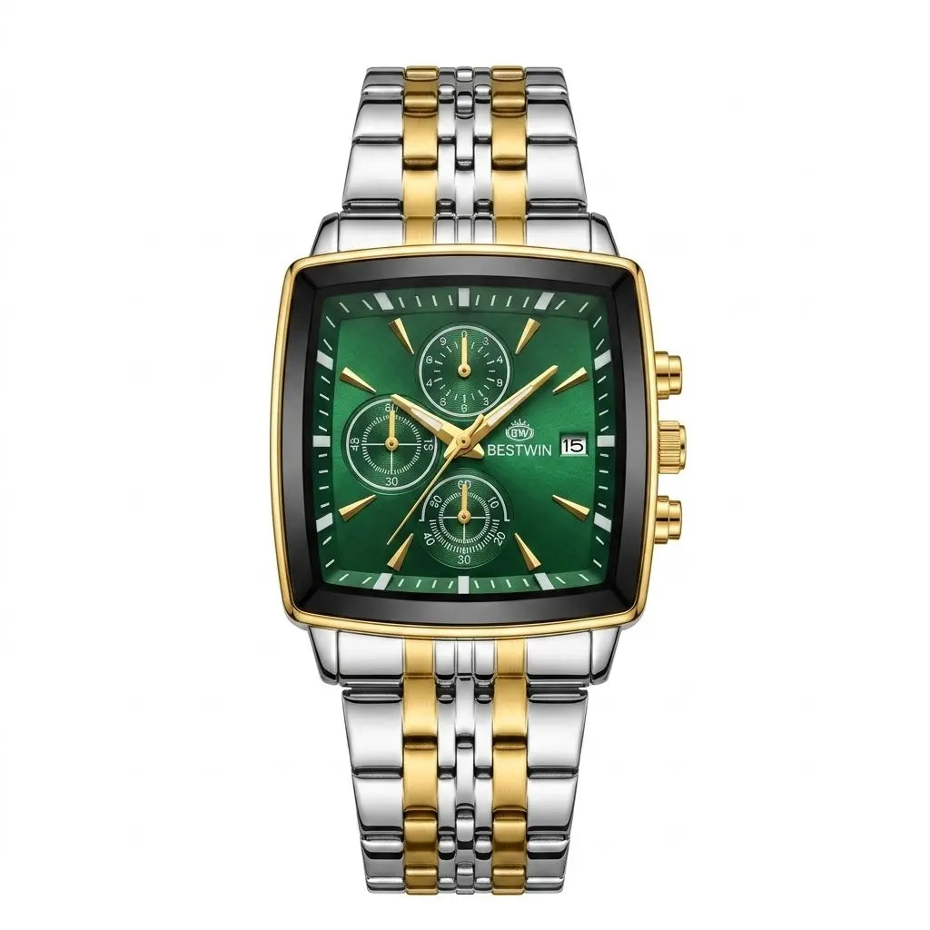 Bestwin Emerald Square Chronograph