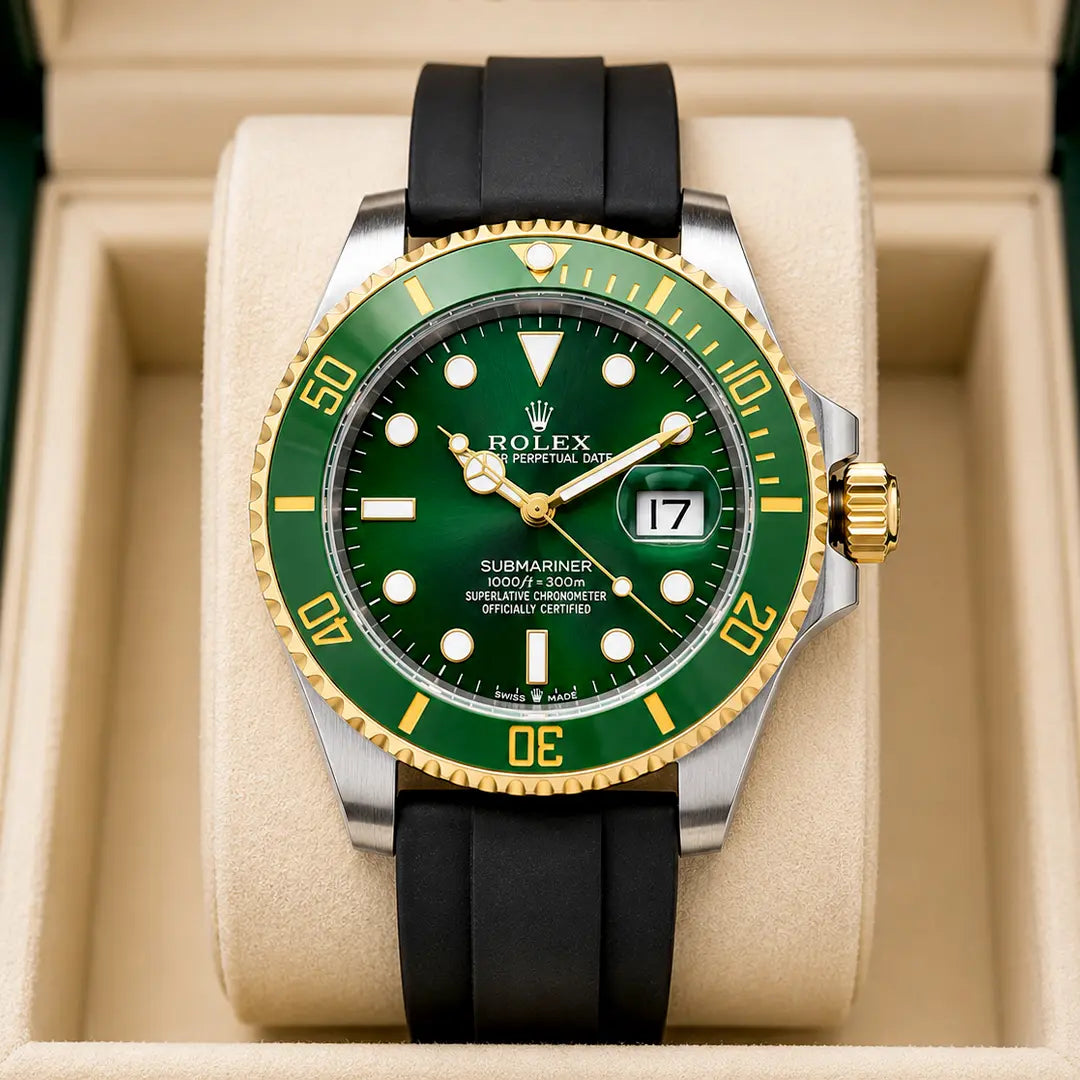 Rolex Submariner Date Edition (Quartz Master Copy) | Premium Divers Sport Watch with High-Durability Silicone Strap