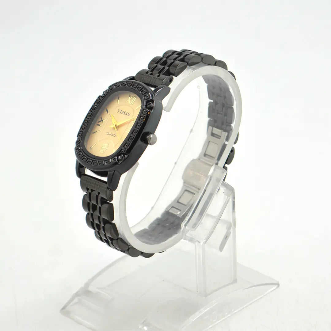 Timas Vintage Muse | Elegant Oval Case Ladies Watch