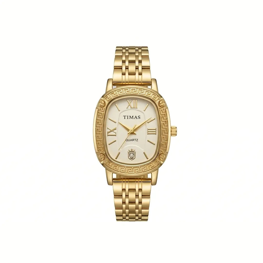 Timas Vintage Muse | Elegant Oval Case Ladies Watch